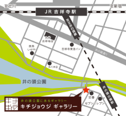 吉祥寺ギャラリーmap